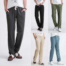 2017 Mens Twill Jogger Pants Casual Urban Trousers Active Elastic Harem Hip Hop Slim