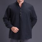 Shirt Men Elegant Long Sleeve Loose Casual Shirt Brand Male Tees Tops Camisa Masculina 2018 Spring