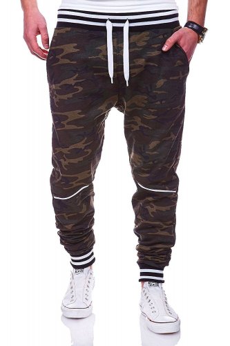 Brand Men Pants Hip Hop Harem Joggers Pants 2018 Male Trousers Mens Joggers Camouflage Pants Sweatpa