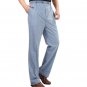 new Summer Men\'s Pants Large Size Causal Men Long Pant cotton Linen Straight Trousers