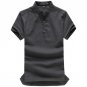 2017 summer new men\'s linen shirt Slim fit men\'s fashion casual short-sleeved shirt Korean version