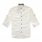 Japanese Shirts For Men Designer Cotton Linen Half Sleeve Floral Mandarin Collar Shirts Social Casua
