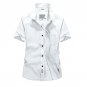 Linen Shirts Men Loose Casual Mens Shirts 2 Thin camisa masculina Short Sleeve Shirts 2017 SummerBig