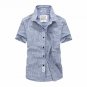 Linen Shirts Men Loose Casual Mens Shirts 2 Thin camisa masculina Short Sleeve Shirts 2017 SummerBig