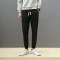 Free shipping 2017 Autumn cotton Linen Pants Men Elastic Waist Casual Pants Breathable Linen Bottoms