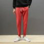 Free shipping 2017 Autumn cotton Linen Pants Men Elastic Waist Casual Pants Breathable Linen Bottoms