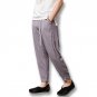 2017 New Men Cotton Linen Pants Trousers Men\'s Casual Fashion Slim Fit Large Size Outwear Pencil Pa