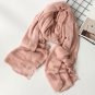 Unisex Style Winter Scarf Cotton And Linen Solider Color long women\'s scarves shawl fashion men sca