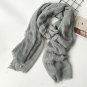 Unisex Style Winter Scarf Cotton And Linen Solider Color long women\'s scarves shawl fashion men sca
