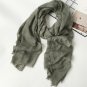 Unisex Style Winter Scarf Cotton And Linen Solider Color long women\'s scarves shawl fashion men sca