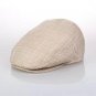Free shipping Fashion vintage cap forward cap summer breathable linen male Women sun-shading painter