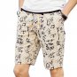 Summer Men Board Pants Printed Five Pants Casual Thin breathable Beach  Trousers  JL