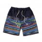 brand Hawaiian style men and women casual beach shorts 2017 summer new loose waist thin flowers shor