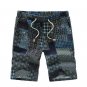 brand Hawaiian style men and women casual beach shorts 2017 summer new loose waist thin flowers shor