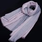 Unisex Style Winter Scarf Cotton And Linen Striped Color long women\'s scarves shawl fashion men sca