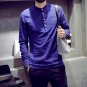 Autumn 2016 New Men\'s Solid Linen Shirts Flax Long Sleeve Cotton Shirt Button Design Slim Fit Camic