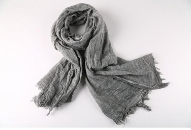 2017 retro old grey washed Scarves men winter new brand Fashion Design Scarf gift for Men Lady cozy 