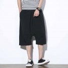 2017 New Arrival Fashion Men Low-grade Shorts Straight Loose Fashion Cotton Man Harem Trousers Hip H