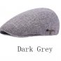 Spring Summer Sun Hats for Men Women Casual Newsboy Caps Woman Cotton Linen Caps Flat Brim Adjustabl