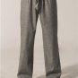 Spring Autumn Gray Chinese Men\'s Kung Fu Trousers Cotton Linen Pants Clothing Size S M L XL XXL XXX