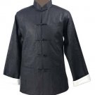 Men\'s Kung Fu Jacket Shirt Coat  Cotton Linen Size :S-XXXL