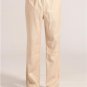 Spring Autumn Beige Chinese Men Kung Fu Tai Chi Pant Cotton Linen Trousers Clothing Size S M L XL XX