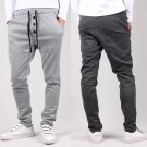 Grey Skinny Sweatpants Men Brand Clothing Knitted Casual Pants 2017 New Korean Street Fashion Harem 