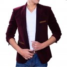 New Men Casual Blazers Coats Men High Quality Suits Cotton and Linen Fabric Pure and Nature Fashion 