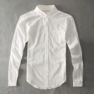 Zecmos Cotton Linen Men Shirts White Grandad  Casual Shirts For Men