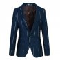 Youth popular fashion new arrival slim fit solid blazer men top brand casual men suit jacket high qu