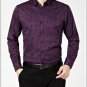 Hot sell Men solid color full sleeve men clothes formal polka dot Dress business shirts high quality