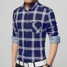 New pattern men shirt sales hot long sleeve shirts men\'s slim shirts casual cotton plaid formal shi