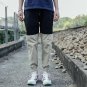 Male Trousers 2017 New Men Casual Two color stitching Loose Sweatpants Linen Trousers Joggers Mens P