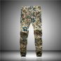 Men\'s small floral pattern Breathable Linen pants men hip hop harem pants men casual trousers elast
