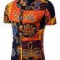 2017 men summer Hawaii Beach shirts men short sleeve shirt slim fit chemise homme men dress blouse p