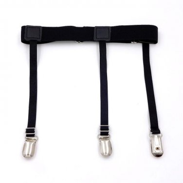 Thigh Shirt Stays Garters - Adjustable
