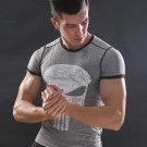 New Fitness Compression Shirt Men Punisher Skull T Shirt Superhero Bodybuilding Tight Short Sleeve T
