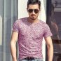 Hot 2017 New Arrival Spring Autumn Fashion Brand V-Neck Slim Fit Long Sleeve TShirt Men Trend Casual