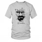Top Quality Cotton heisenberg funny men t shirt casual short sleeve breaking bad print mens T-shirt 