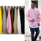 TOP hipster streetwear kpop hip hop Men women long sleeve oversized t shirt hip hop brand  cotton te