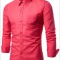 MarKyi good quality 2017 pocket mens long sleeve silk shirts sprin new business mens casual shirts s
