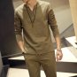 Hot Sale 2016 summer new style Chinese vintage style men shirt men\'s v-neck Long sleeve linen shirt