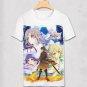 Sword Art Online T-shirt Asuna Kirito Kirigaya Kazuto SAO Cosplay Costume Anime Fashion Men Women T
