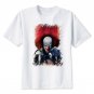 2017 IT Movie T Shirt Stephen King Print Joker Funny Tees pennywise Custom Tops clown costume T-shir