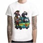 2017 IT Movie T Shirt Stephen King Print Joker Funny Tees pennywise Custom Tops clown costume T-shir