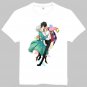 Howl\'s Moving Castle T Shirt Short Sleeve White Color Miyazaki Hayao Howl\'s Moving Castle T-shirt 