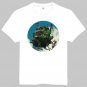 Howl\'s Moving Castle T Shirt Short Sleeve White Color Miyazaki Hayao Howl\'s Moving Castle T-shirt 