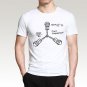 Hot Sale  Back to the Future Science T Shirts Men 2017 Summer New Casual Slim Fit 100% Cotton High Q