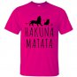 HAKUNA MATATA Men T Shirt 2017 Summer 100% Cotton High Quality Men T Shirt Slim Fit Casual Anime T-S