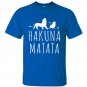 HAKUNA MATATA Men T Shirt 2017 Summer 100% Cotton High Quality Men T Shirt Slim Fit Casual Anime T-S